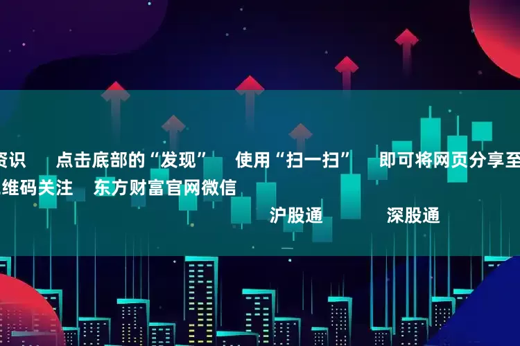 在线炒股配资识      点击底部的“发现”     使用“扫一扫”     即可将网页分享至朋友圈                            扫描二维码关注    东方财富官网微信                                                                        沪股通             深股通