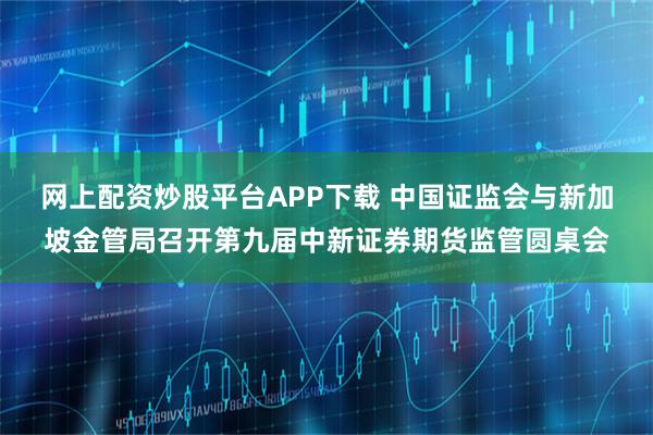 网上配资炒股平台APP下载 中国证监会与新加坡金管局召开第九届中新证券期货监管圆桌会