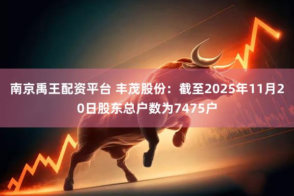 南京禹王配资平台 丰茂股份：截至2025年11月20日股东总户数为7475户